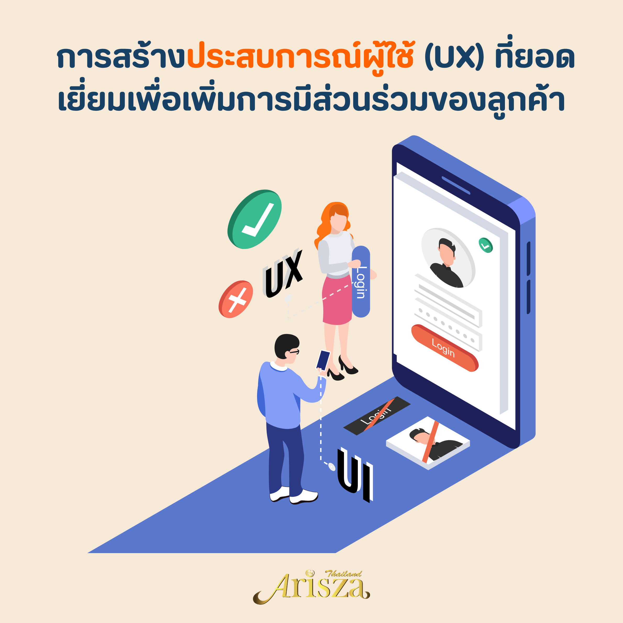 การสร้างประสบการณ์ผู้ใช้ (UX) ที่ยอดเยี่ยมเพื่อเพิ่มการมีส่วนร่วมของลูกค้า